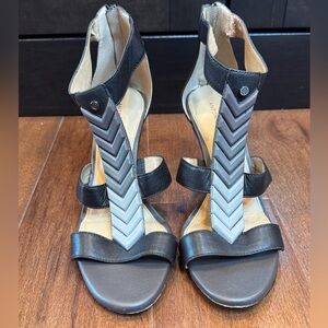 ANTONIO MELANI Brown and Gray Heels